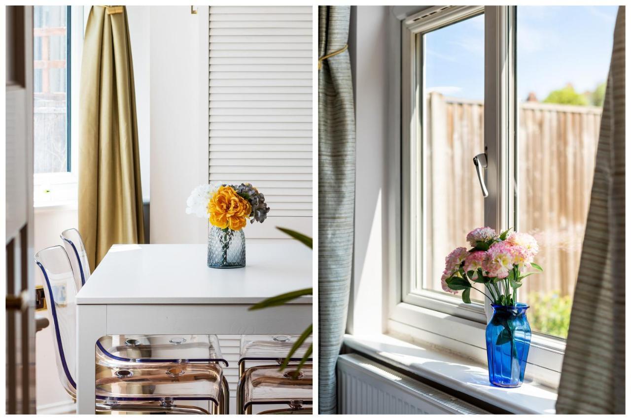 Lovely Garden Apartment In Wimbledon Town Centre With Private Parking By Wimbledon Holiday Lets ลอนดอน ภายนอก รูปภาพ