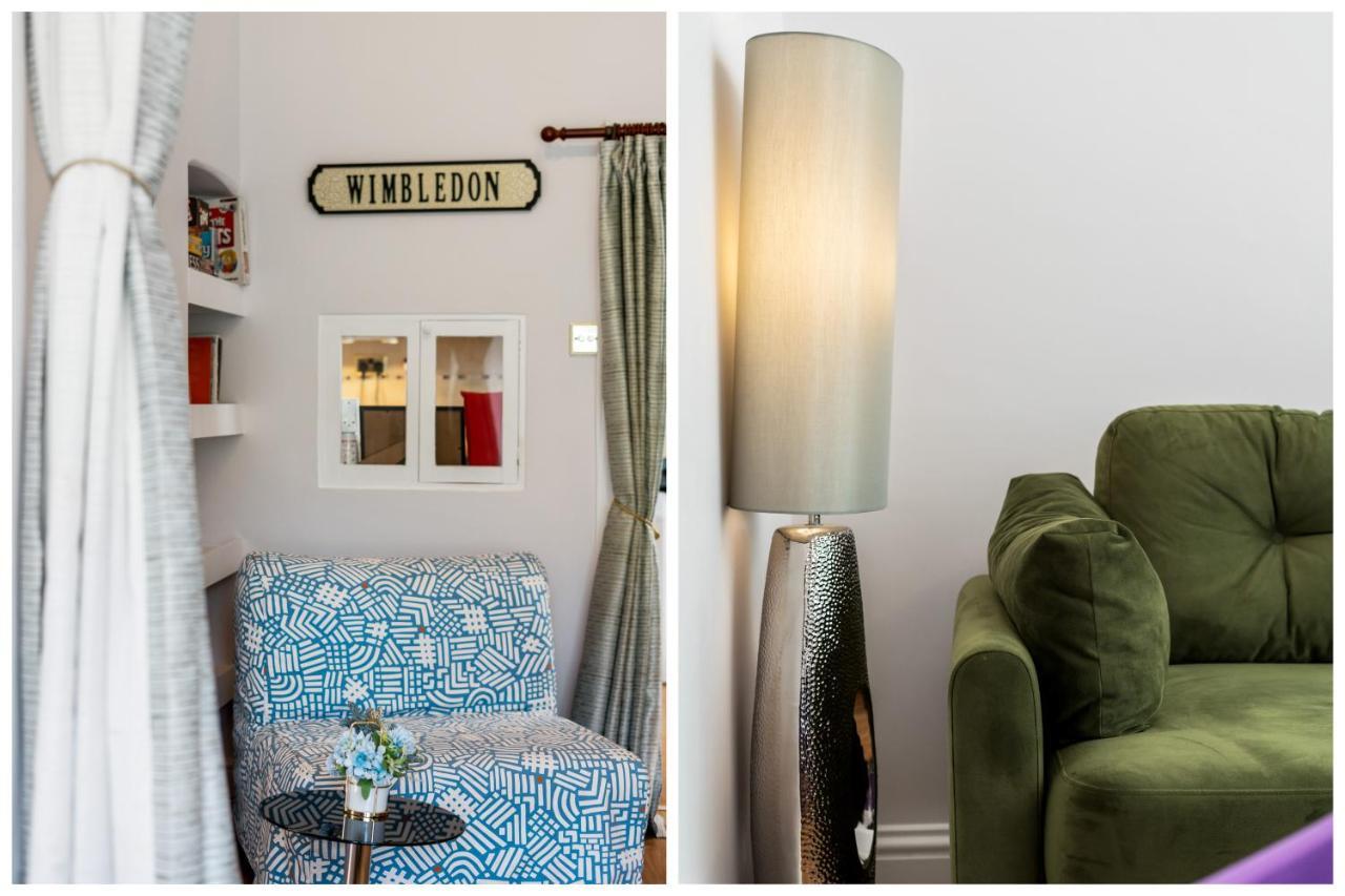 Lovely Garden Apartment In Wimbledon Town Centre With Private Parking By Wimbledon Holiday Lets ลอนดอน ภายนอก รูปภาพ